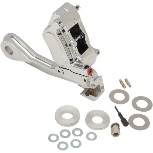 05-07 for Harley FLSTSCI Rear Caliper 00-07ST Smooth Chrome GMA-402STMSC