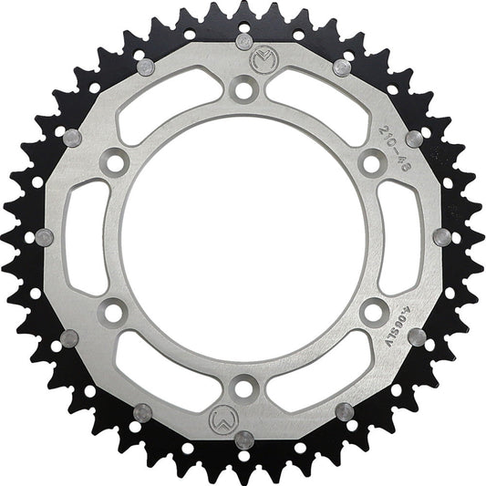 2003-2021 for Honda CRF150F MOOSE RACING Dual Sprocket Silver 48 Tooth