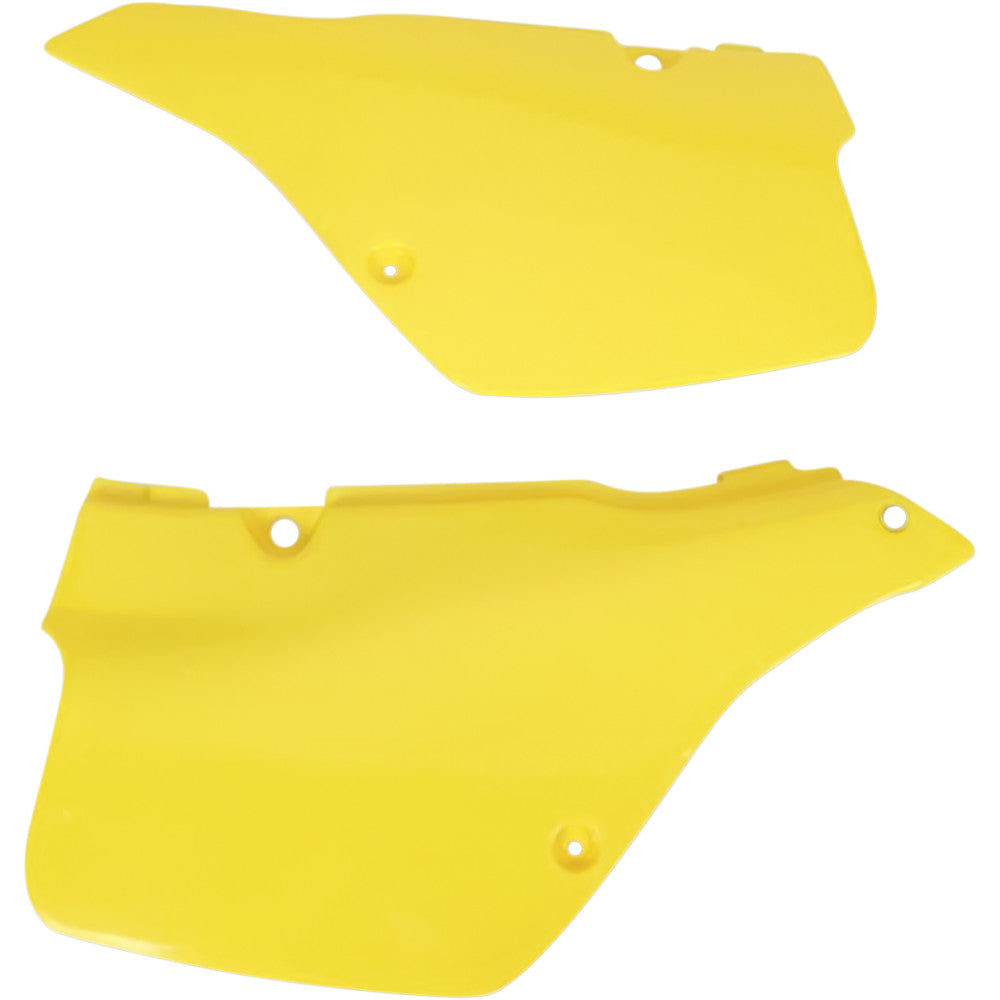 1989-1992 for Suzuki RM 125 UFO Side Cover Yellow SU02906101