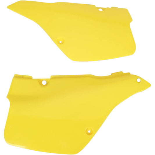 1989-1992 for Suzuki RM 125 UFO Side Cover Yellow SU02906101