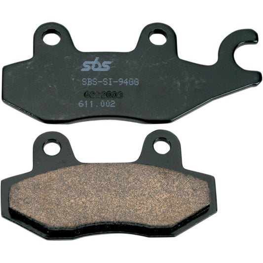 15-17 for Kawasaki KAF 800 Mule Pro FXT SBS Off-Road Sintered Brake Pads 611SI