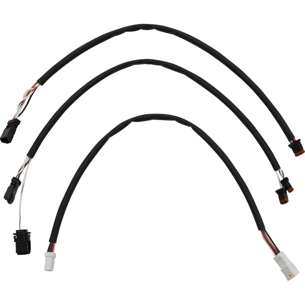 21-22 for Harley FLHR MAGNUM Control Cable Kit Full Length Lines 18-20