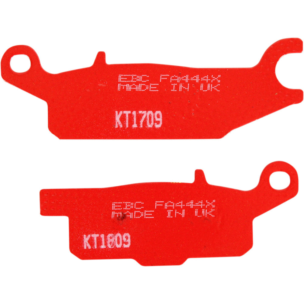 2007-2015 for Yamaha YFM 700 Grizzly EBC Sport Carbon Brake Pads FA444X FA444X