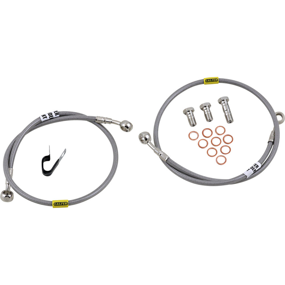 2005-2008 for Suzuki GSX-R 1000 GALFER Brake Line Stainless Steel FK003D419-2