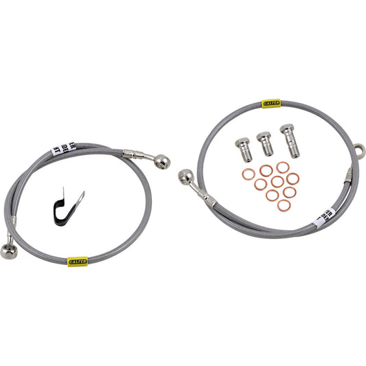 2005-2008 for Suzuki GSX-R 1000 GALFER Brake Line Stainless Steel FK003D419-2
