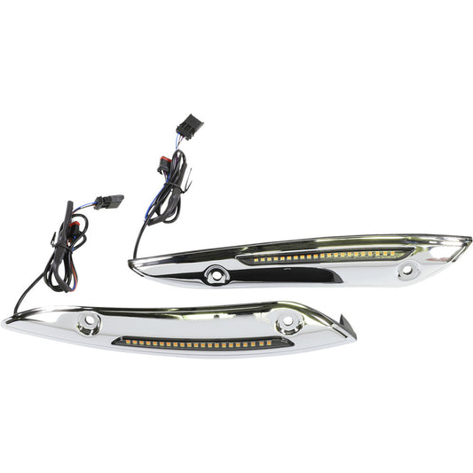 2015-2021 for Harley Road Glide Special FLTRXS Windshield Trim Chrome