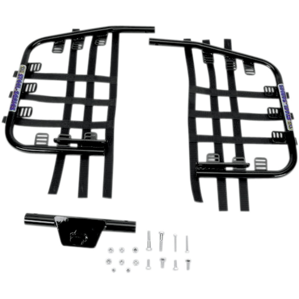 01-05 for Yamaha Raptor 660R 4x2 DG PERFORMANCE Nerf Bars 660 Black/Black