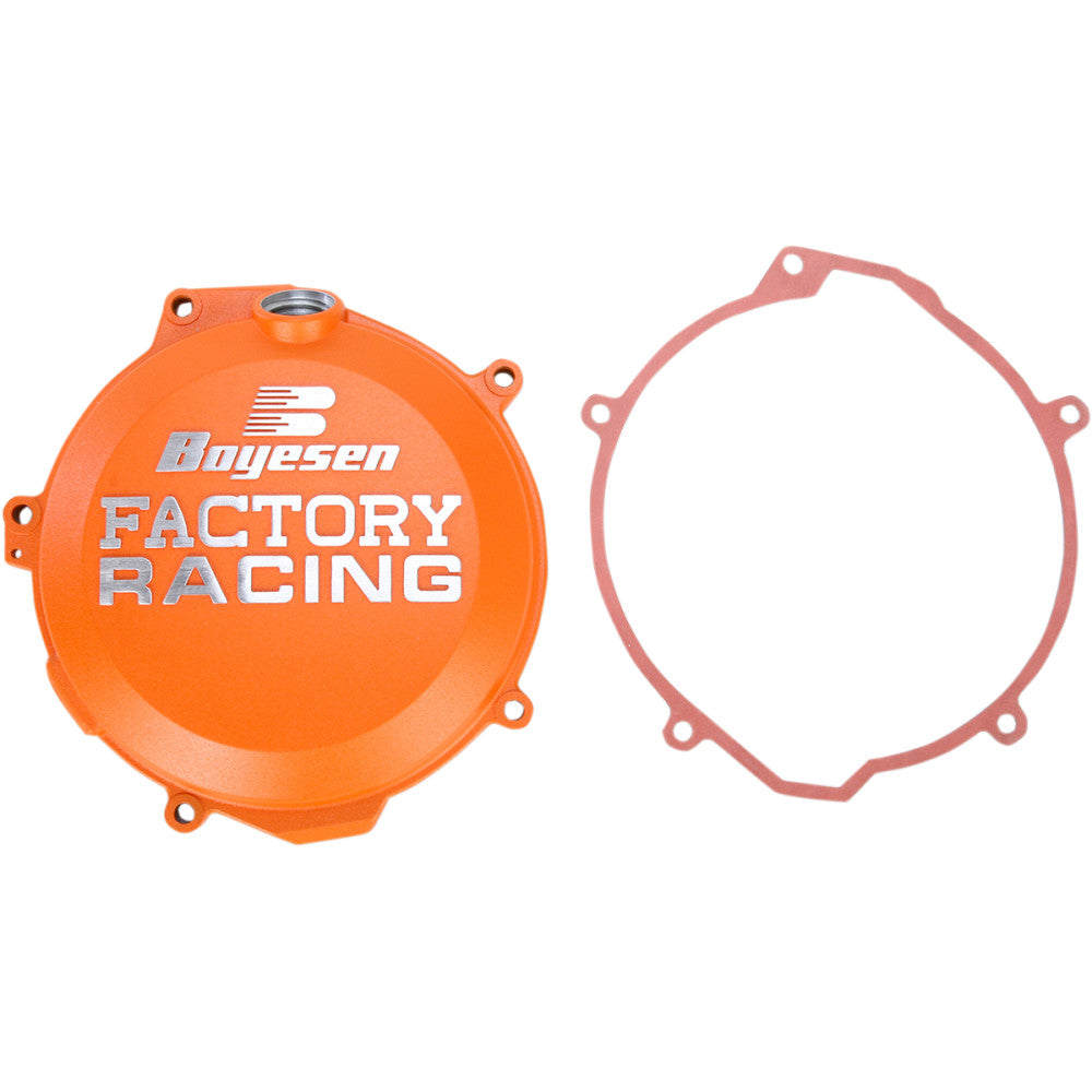 2011-2016 for KTM 350 XCF-W BOYESEN Factory Clutch Cover CC-44AO