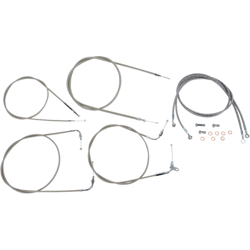 99-09 for Yamaha XVS 1100 A V-Star BARON Cable Line Kit 15