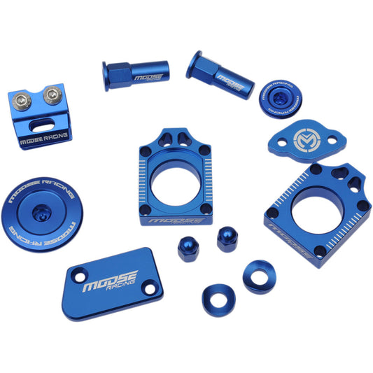 2009-2011 for Yamaha YZ 250 F MOOSE RACING Bling Packs Blue M57-4002L