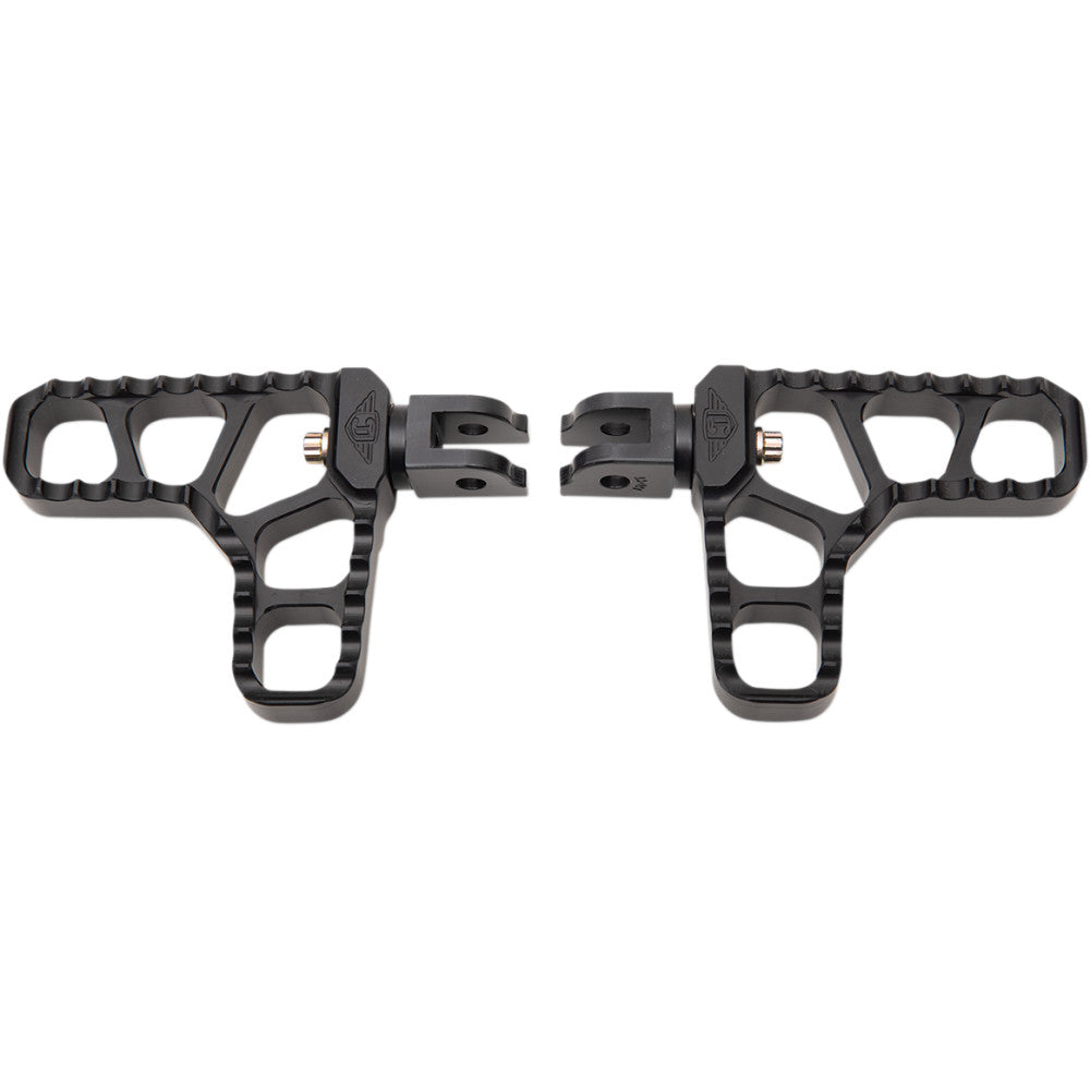 2018-2020 for Harley Softail Heritage Classic FLHC Heel Peg Serrated Black