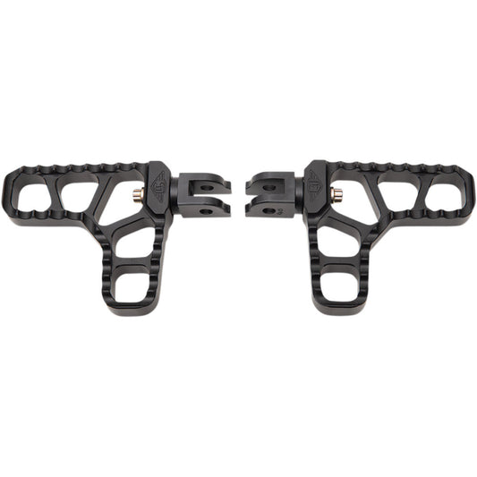 2018-2020 for Harley Softail Heritage Classic FLHC Heel Peg Serrated Black