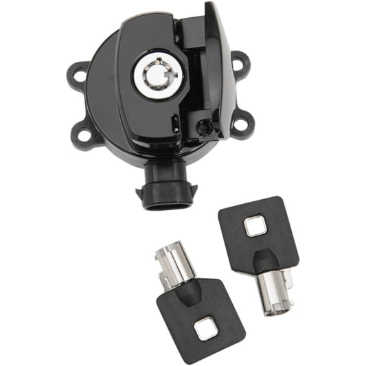 2014-2021 for Harley Tri Glide FLHTCUTG Side Hinge Ignition Switch Gloss Black