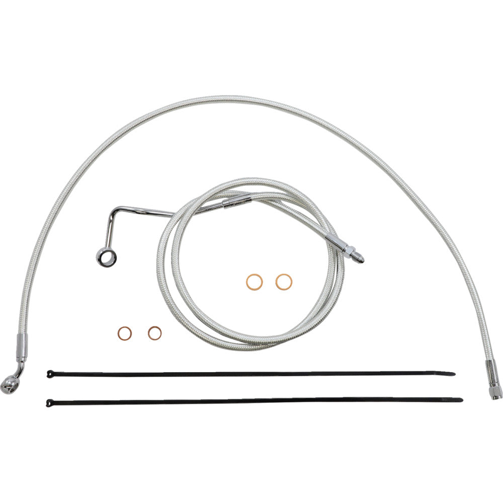 21-22 for Harley FLHR MAGNUM Control Cable Kit Full Length Lines 18-20