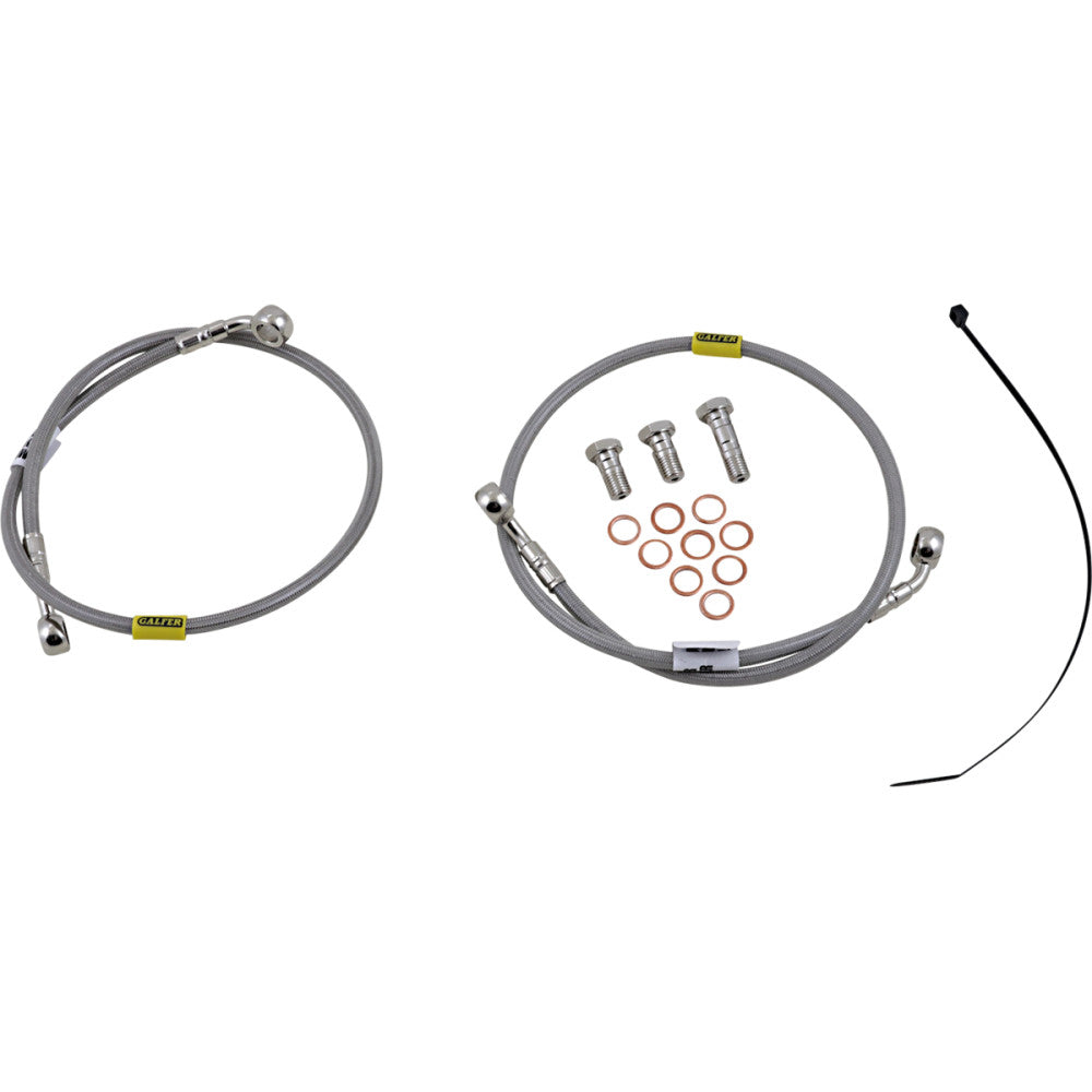 2004-2006 for Yamaha YZF-R1 GALFER Brake Line Stainless Steel FK003D417-2