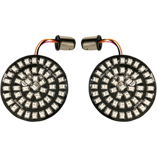 2014-2021 for Harley Street Glide Spec FLHXS Bullet-Style Turn Signal Insert Red