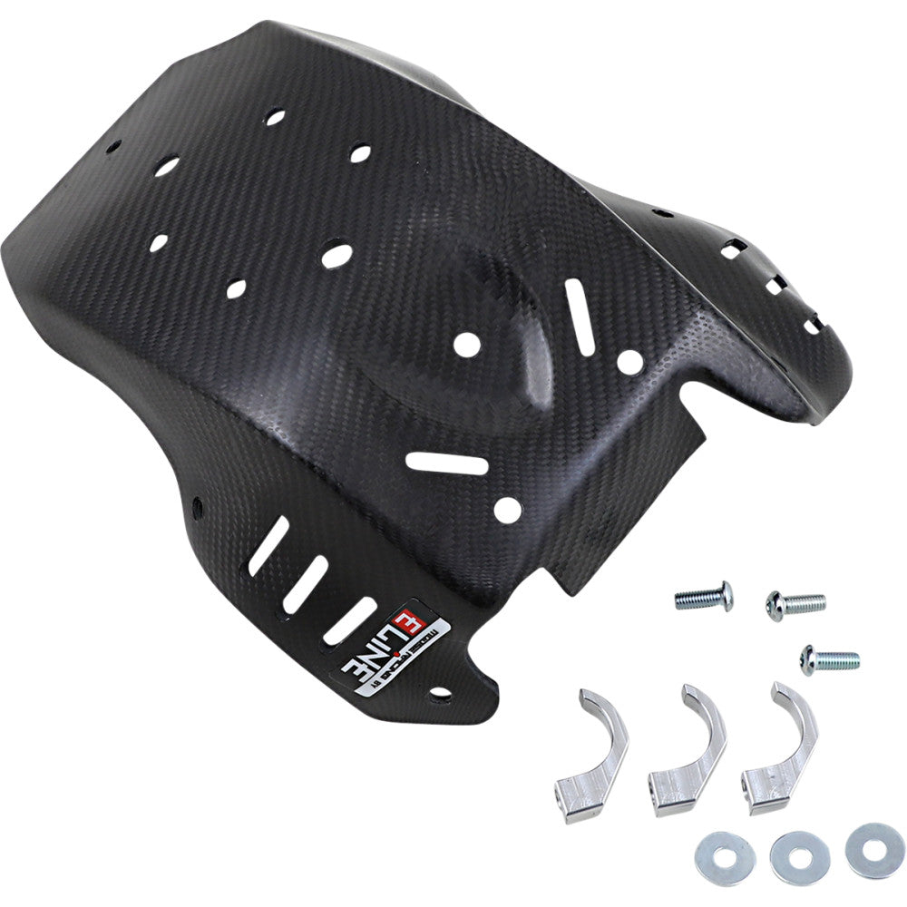 2020-2022 for Husqvarna FE 350 MOOSE RACING Carbon Fiber Skid Plate MSP2316W