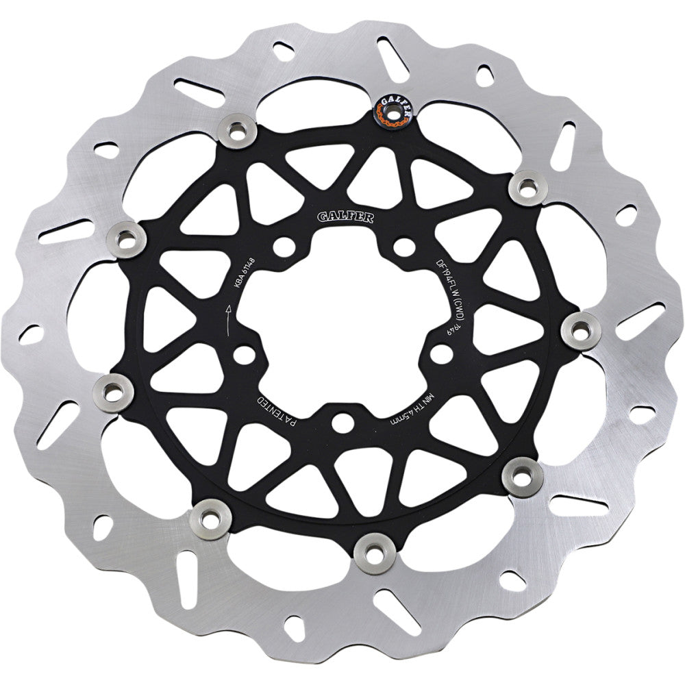 2016-2018 for Kawasaki Ninja ZX-10R GALFER Front Rotor DF194CWD DF194CWD