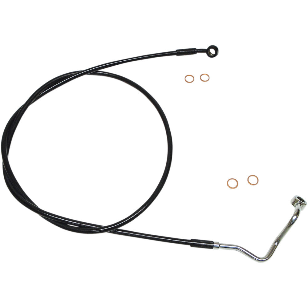 2019-2021 for Harley Freewheeler FLRT MAGNUM Brake Line Upper ABS Black SBB1414-