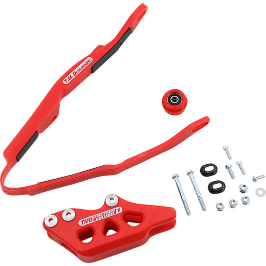 2007-2016 for Honda CRF250X T.M. DESIGNWORKS Chain Guide/Slider Red HCP-H05-RD