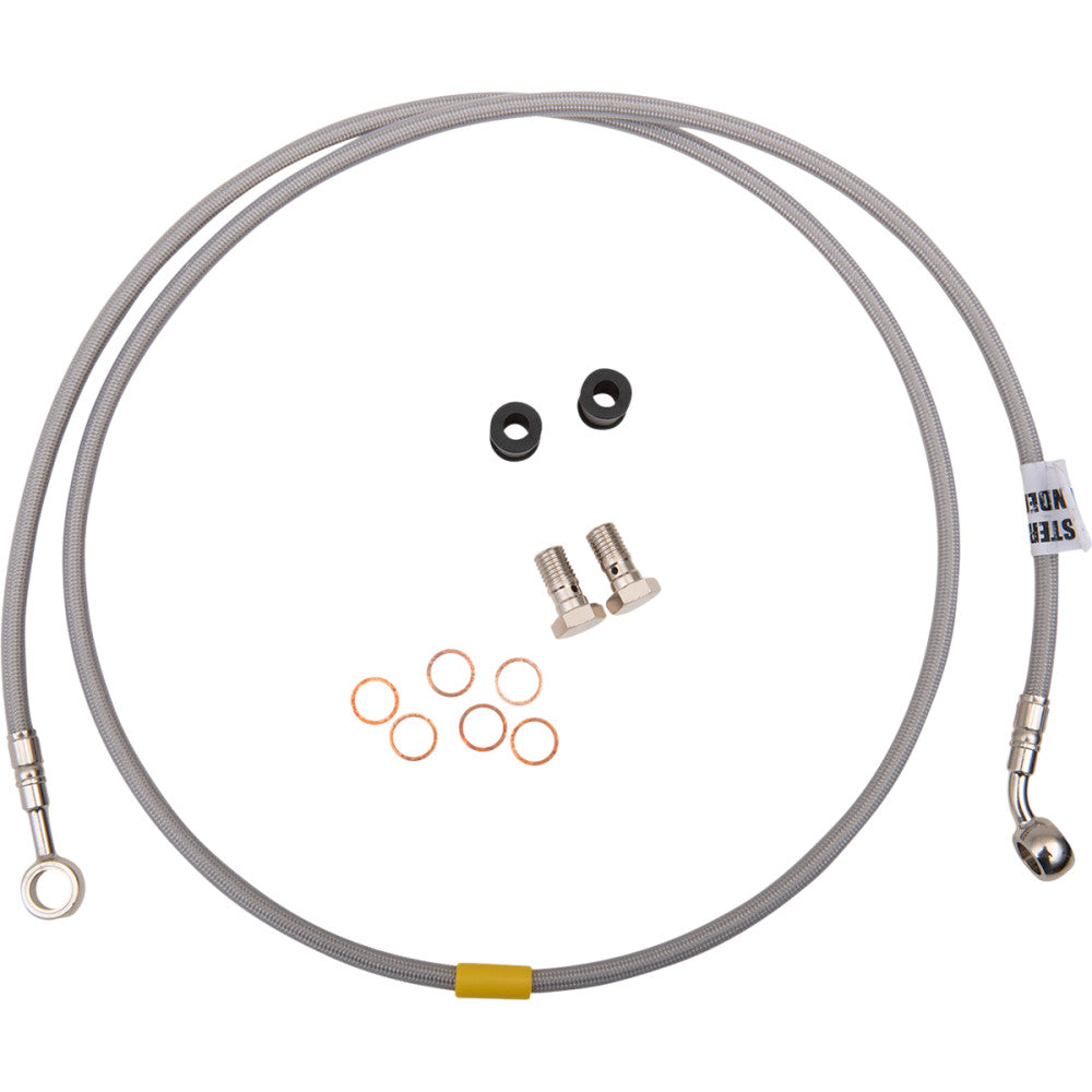 1988-2007 for Kawasaki KLR 650 GALFER Brake Line Stainless Steel FK003D102-1