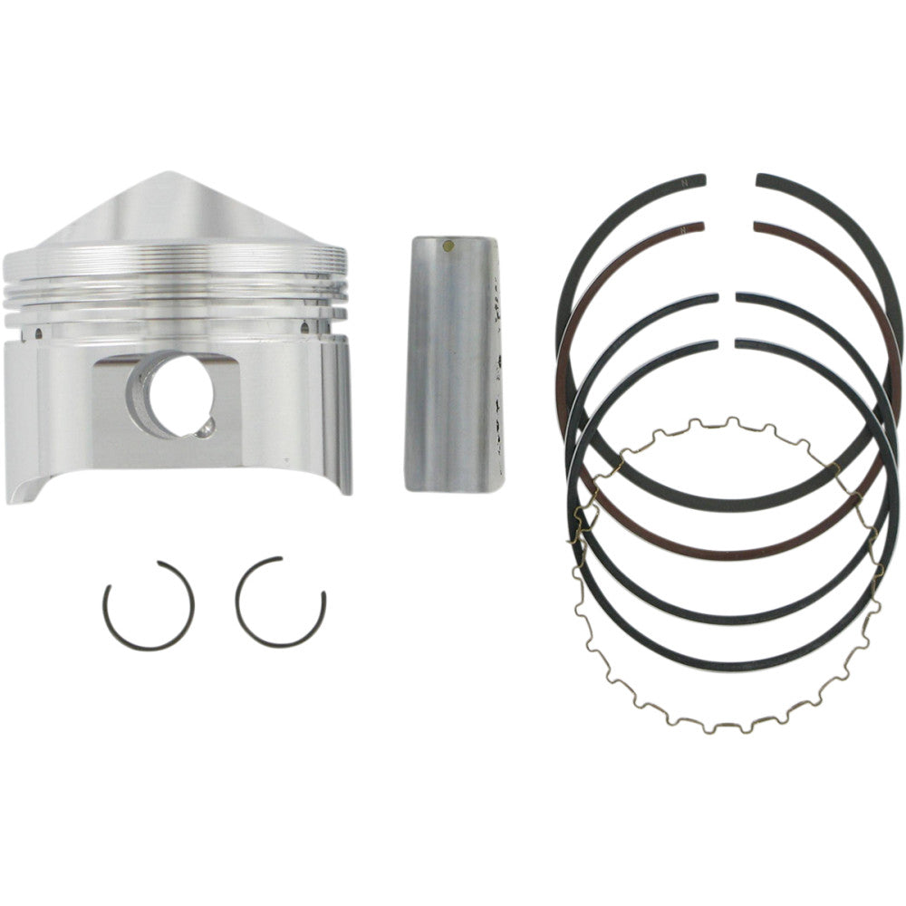 03-'09, '12-'13 for Suzuki DR-Z125L WISECO Piston Kit 57.00/Std 11:1 Kaw/Suz
