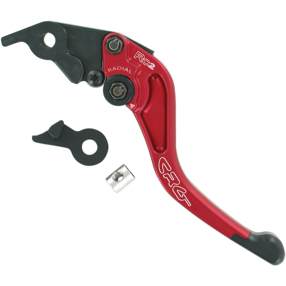 2011-2019 for Ducati Diavel 1198 CRG Clutch Lever RC2 Short Red 2RB-522-H-R
