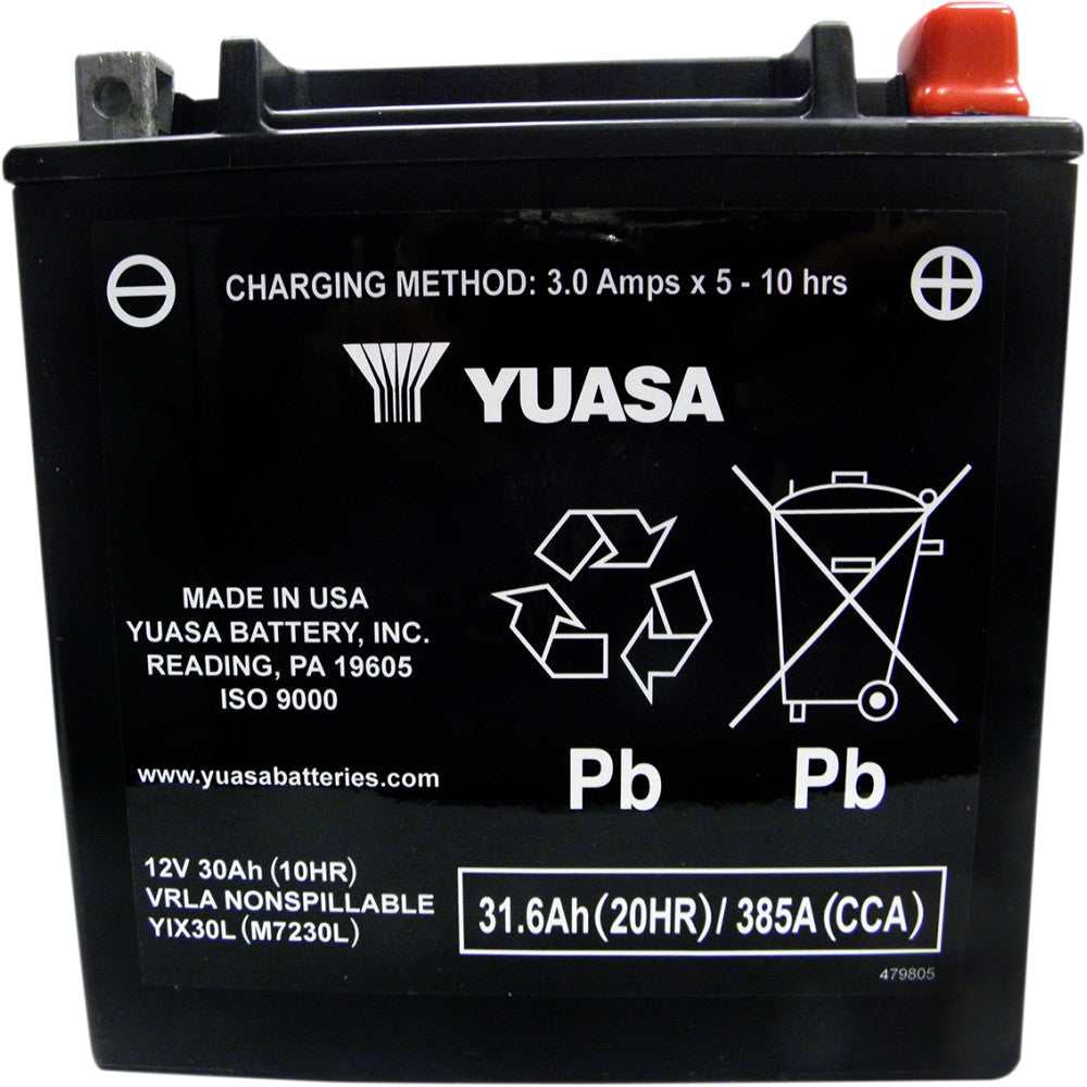 2015-2020 for Harley Road Glide Special FLTRXS YUASA AGM Battery YIX30L-BS 1.4 L