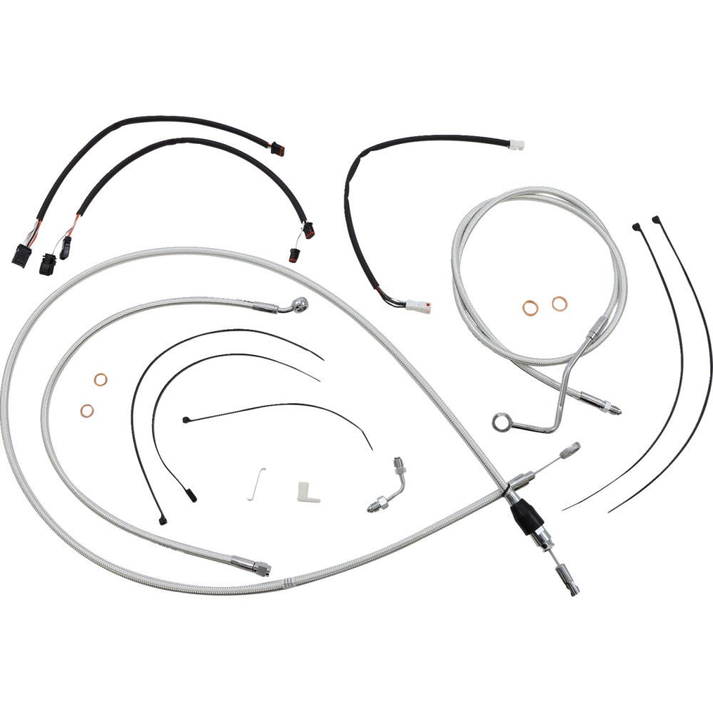 21-22 for Harley FLTRK/FLTRX/S MAGNUM Control Cable Kit 15-17