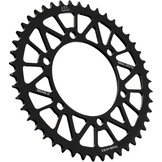 2008-2012 for Kawasaki EX250 JT SPROCKETS Rear Sprocket / Black 46-Tooth