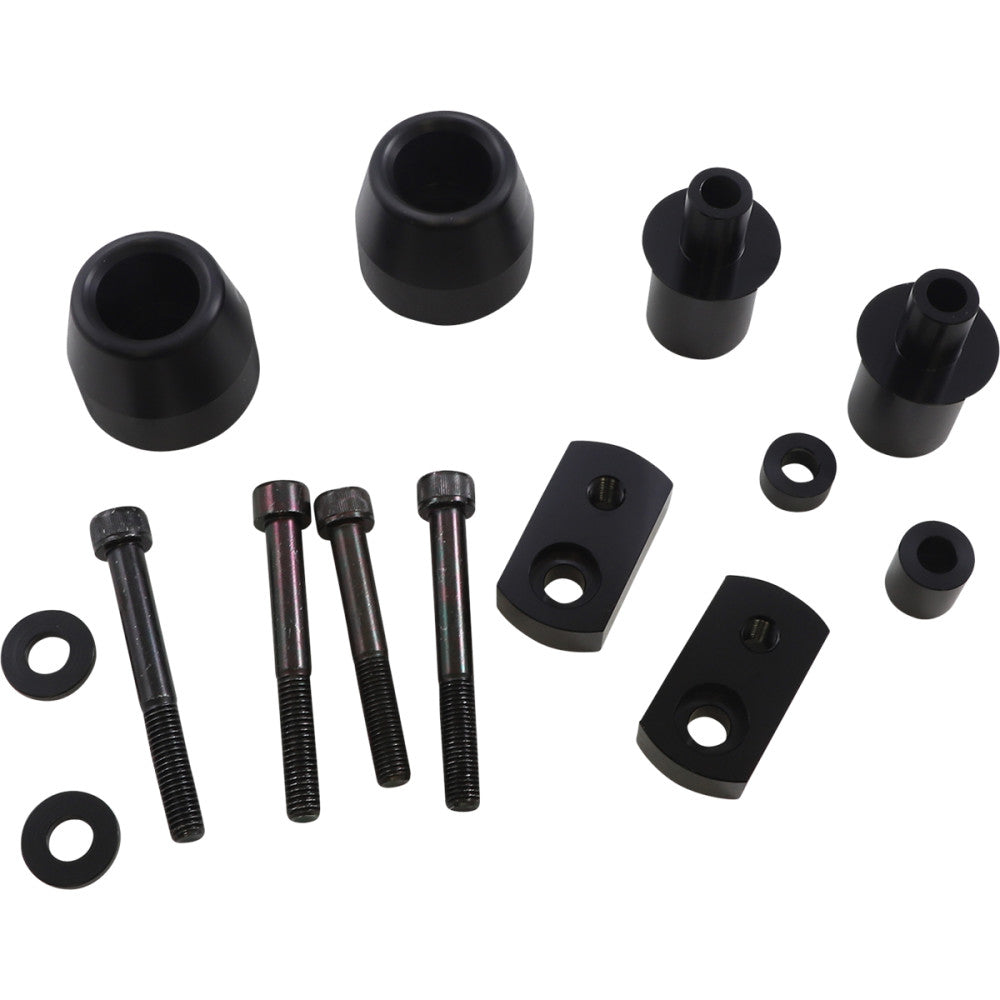 04-'06 for Yamaha YZF-R1 VORTEX Frame Sliders V3 2.0 Blk Yam