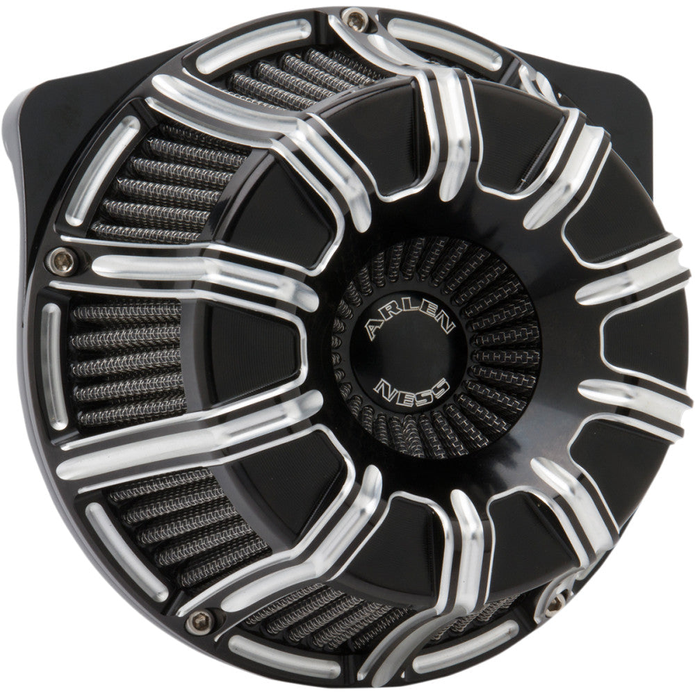 2008-2017 for Harley Fat Bob FXDF ARLEN NESS 10-Gauge Air Cleaner Black Big Twin