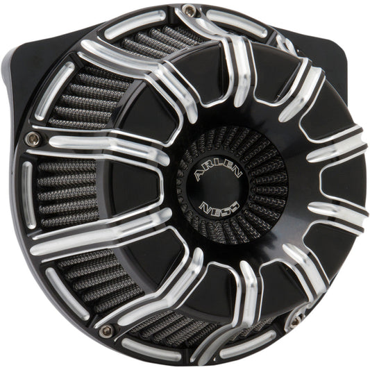 2010-2016 for Harley FLHTK ARLEN NESS 10-Gauge Air Cleaner Black FLT 18-941