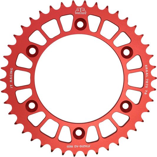 2005-2021 for Honda CRF450X JT SPROCKETS Rear Sprocket Red 42 Tooth JTA210.42RED