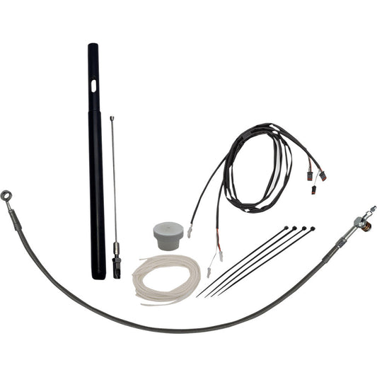 2021 for Harley Tri Glide Ultra Classic FLHTCUTG Installation Kit +8" Braided