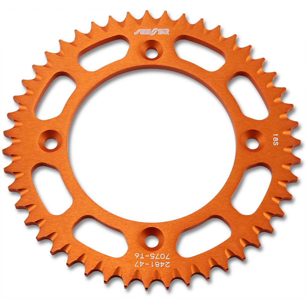 03-21 for KTM 85 SX SUNSTAR SPROCKETS Rear Sprocket 47-Tooth / Orange 5-248147OR