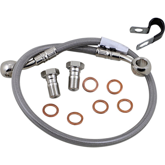 2001-2005 for Kawasaki ZRX 1200 R GALFER Brake Line Stainless Steel FK003D242R