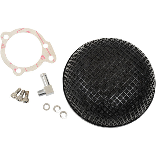2008-2016 for Harley Fat Bob FXDF Bob Air Cleaner Black Super E and G Carburetor