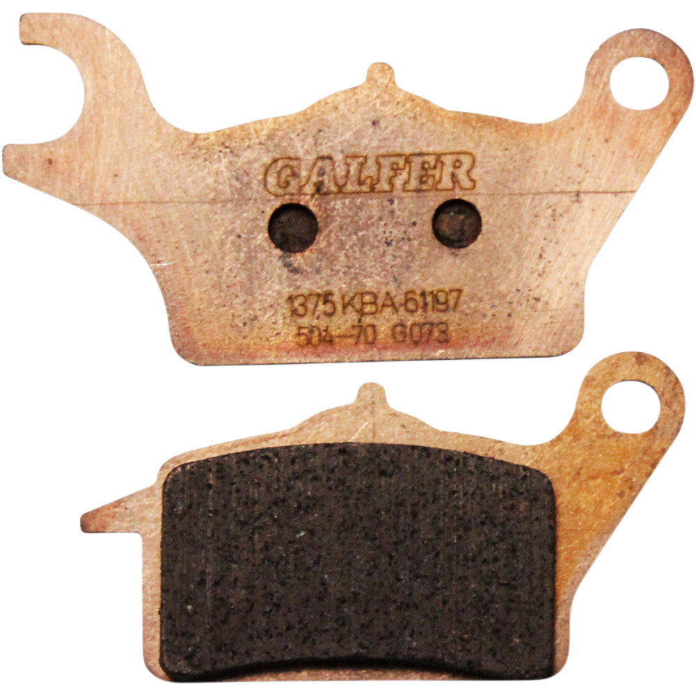 17-18 for Kawasaki Z 125 Pro GALFER HH Sintered Brake Pads FD504G1370