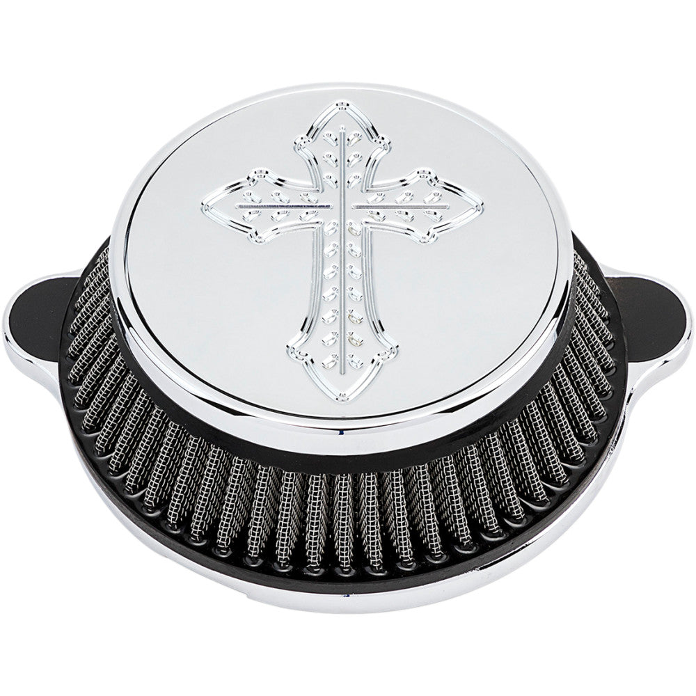 2018-2021 for Harley Softail Slim FLSL Spanish Cross Air Cleaner Chrome M8