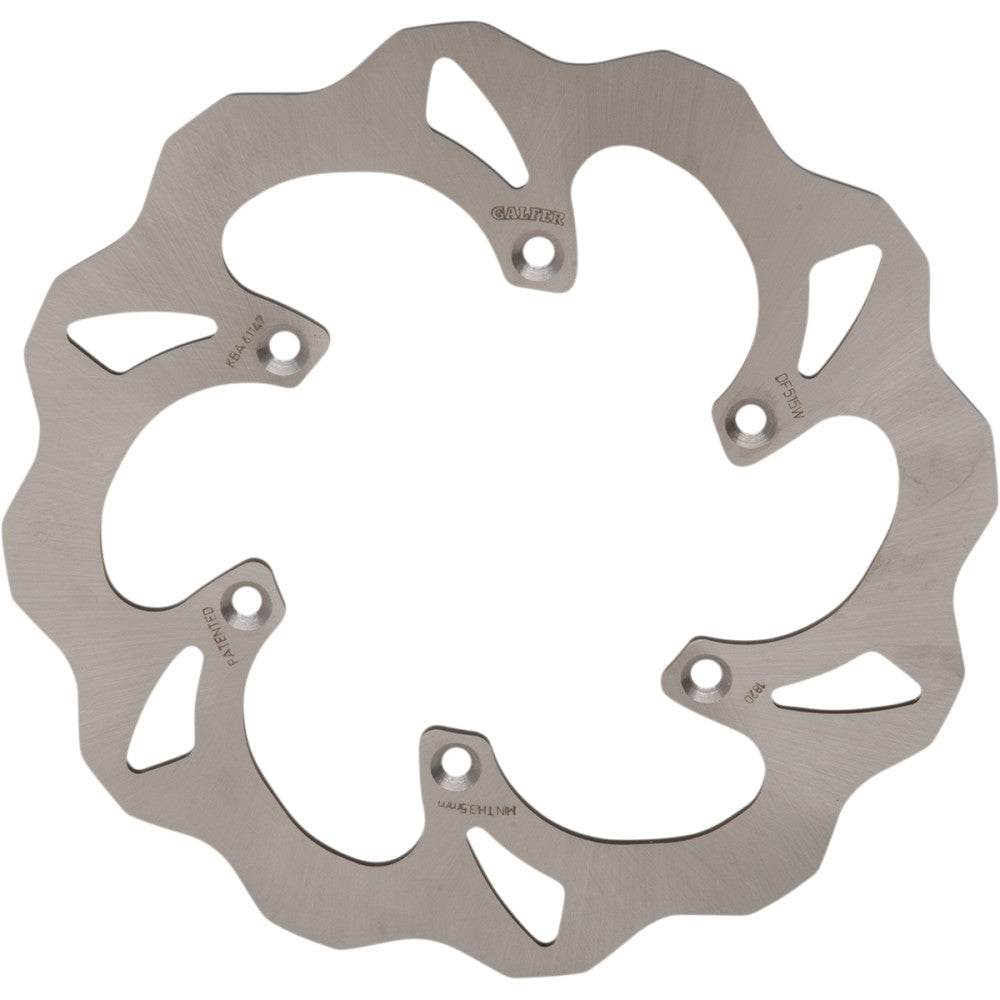 2018-2019 for Yamaha YZ 450 F GALFER Wave Rotor DF515W