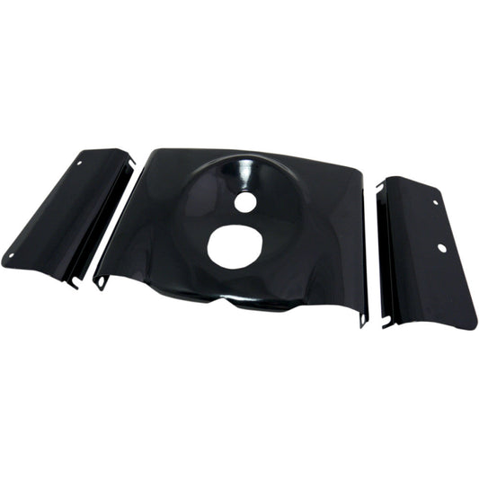 2012-2017 for Softail Slim FLS 3-Piece Fork Tins Gloss Black Smooth '86-'17 FLST