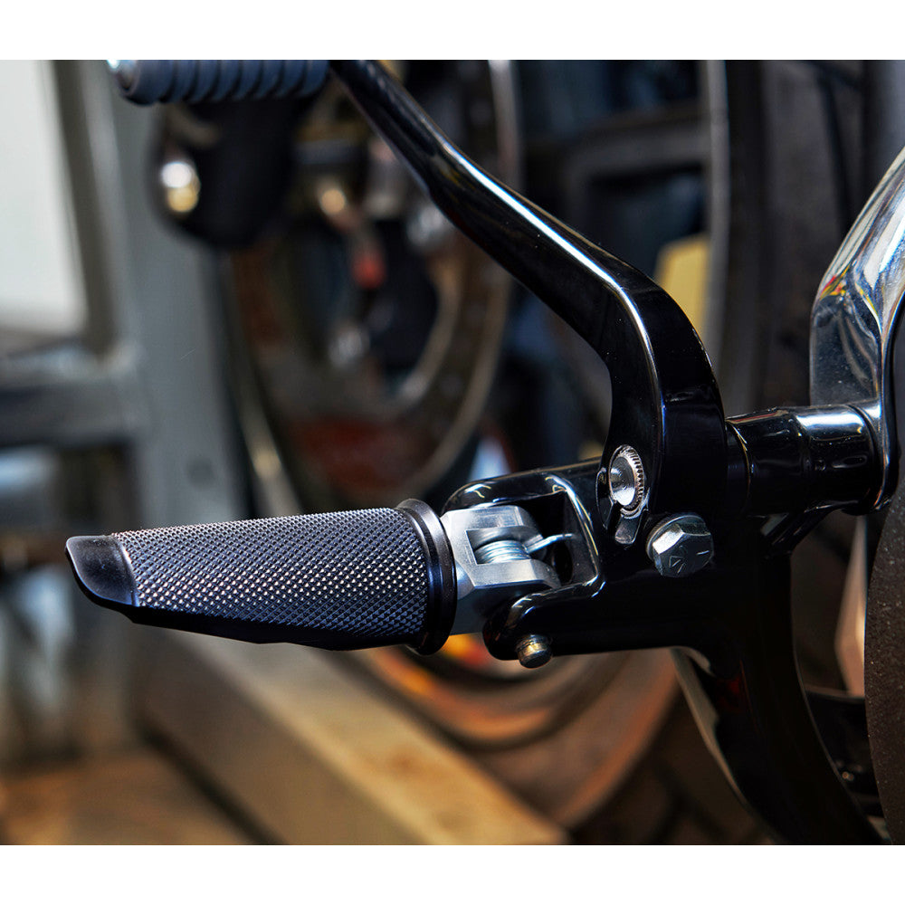 2018-2021 for Harley Softail Heritage Classic 114 FLHCS Footpegs Black