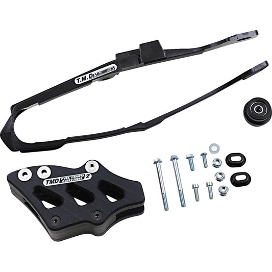 18-19 for Honda CRF250RX T.M. DESIGNWORKS Chain Guide/Slider Black DCK-OR13-BK