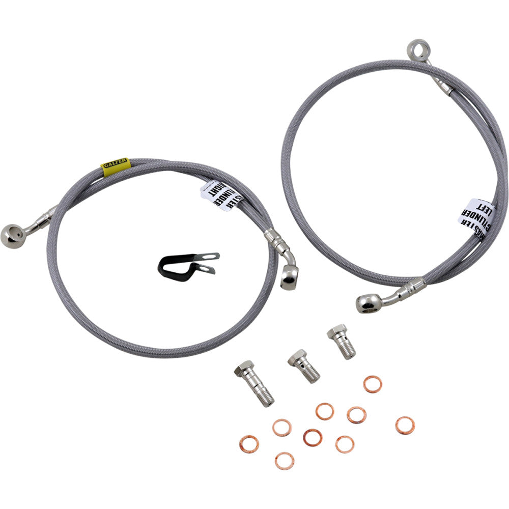 06-15 for Kawasaki Ninja ZX-14R GALFER Brake Line Stainless Steel FK003D484-2