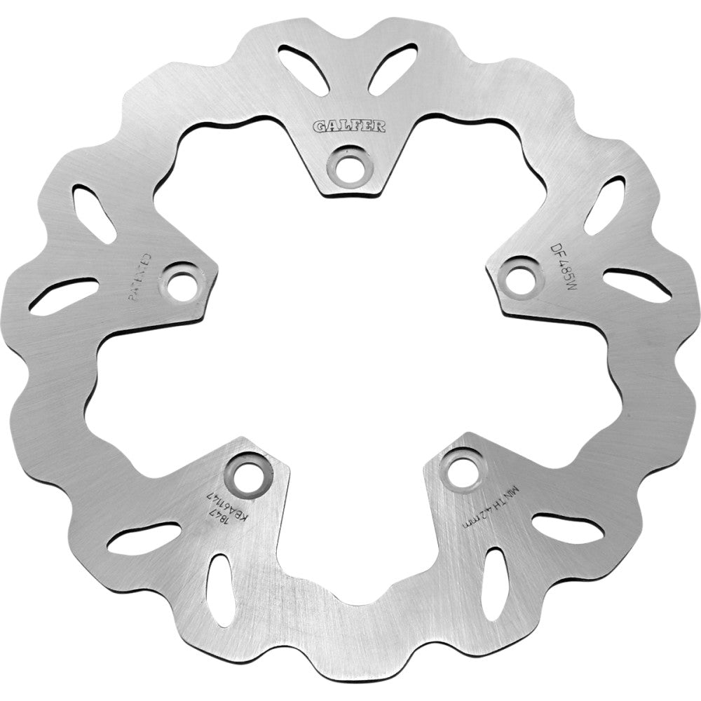 2009-2017 for Yamaha FZ6 R GALFER Rear Rotor DF485W DF485W