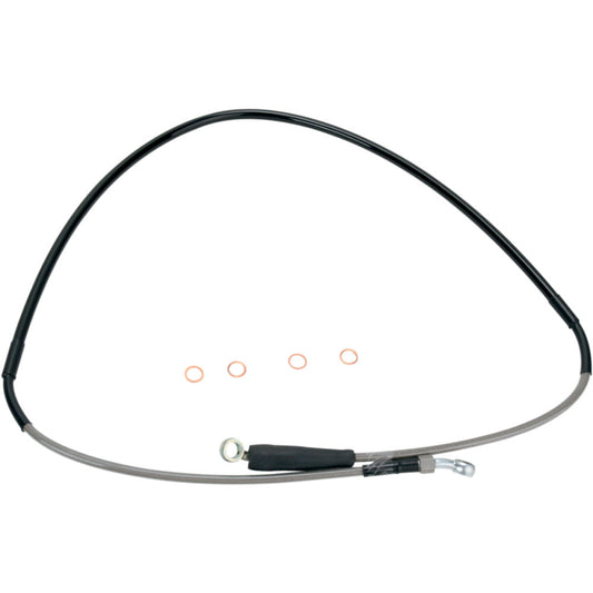 2000-2004 for Suzuki DR-Z 400 S Brake Line Front Stainless Steel DR-Z 400 S