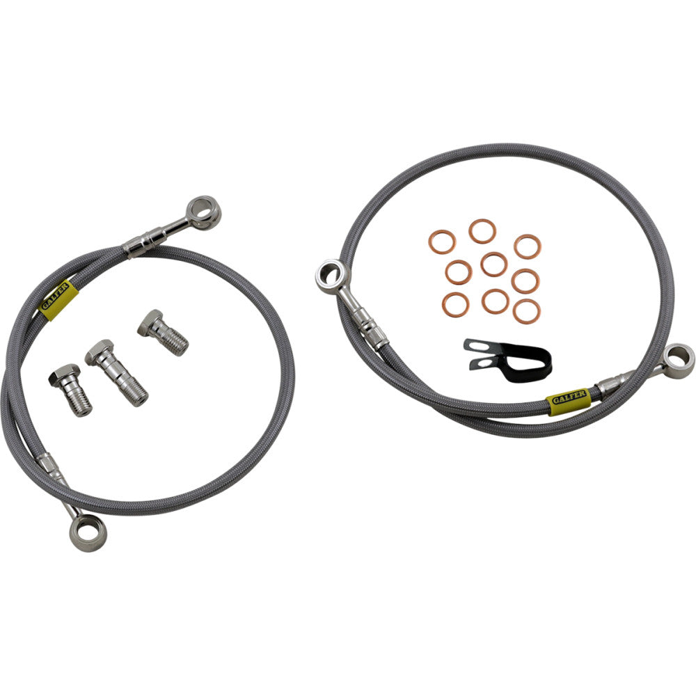 1999-2002 for Yamaha YZF-R6 GALFER Brake Line Stainless Steel FK003D214-2