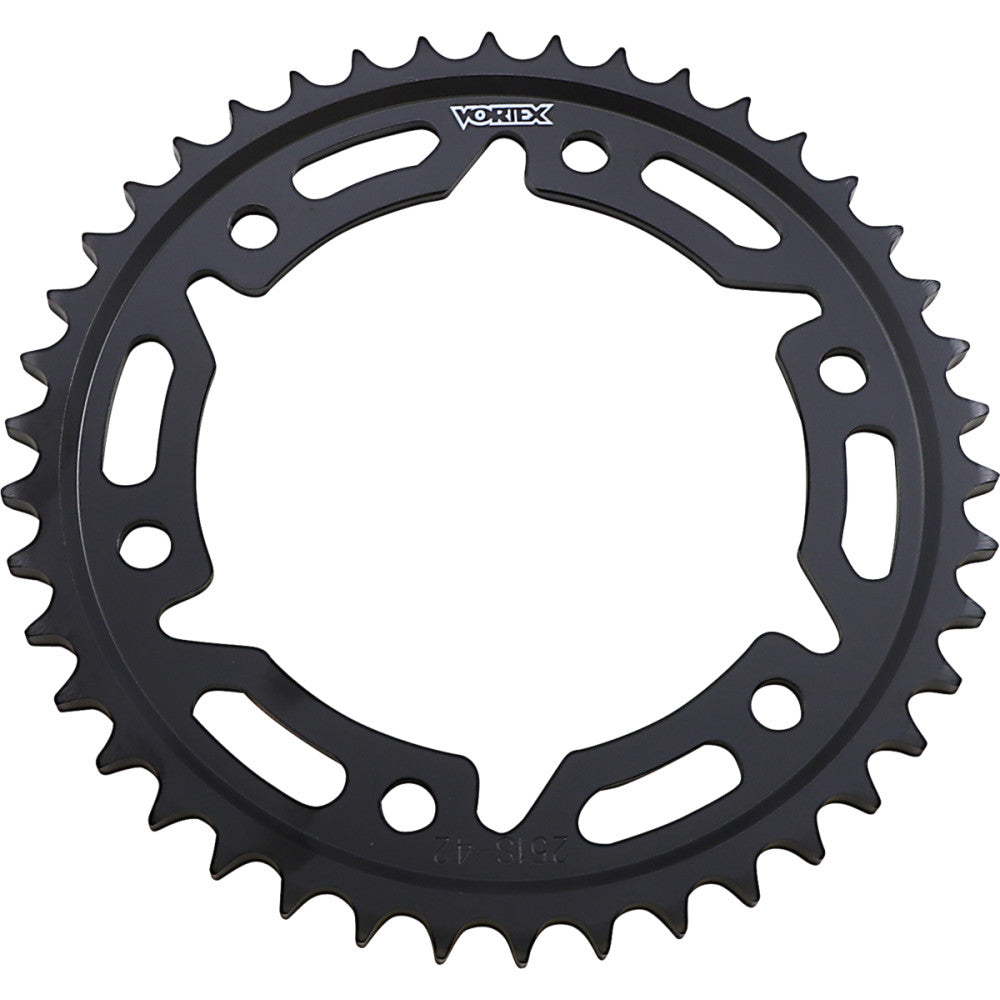 04-'14 for Honda CBR1000RR VORTEX Rear Sprocket Steel 42T-530 Blk Hon