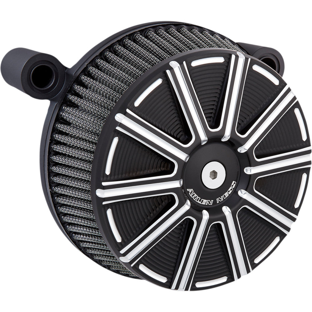 08-17 for Harley FXDF 10-Gauge Synthetic Stage-1 Big Sucker Air Cleaner Black 50